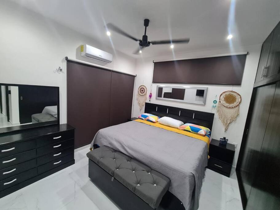 Casa Paloma 2 En Segunda Planta Cerca De Aeropuerto Y Centro Comercial Четумаль Экстерьер фото